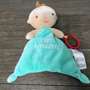 Kids for Culture 10 Positive Pals Blanket Doll with Crinkle and Teether